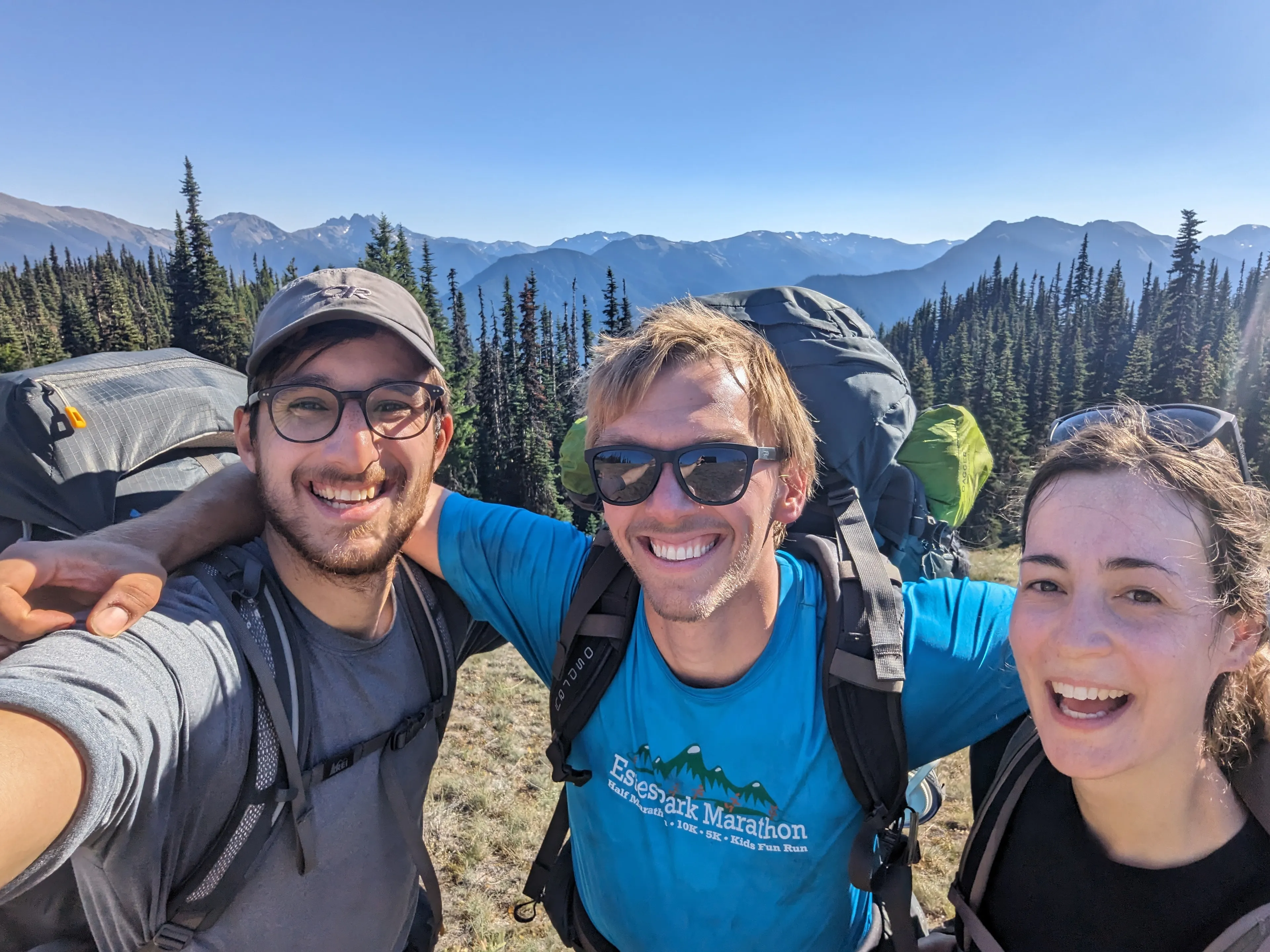 The backpacking trip where Benie and Jake played a 2-hour long game of War.