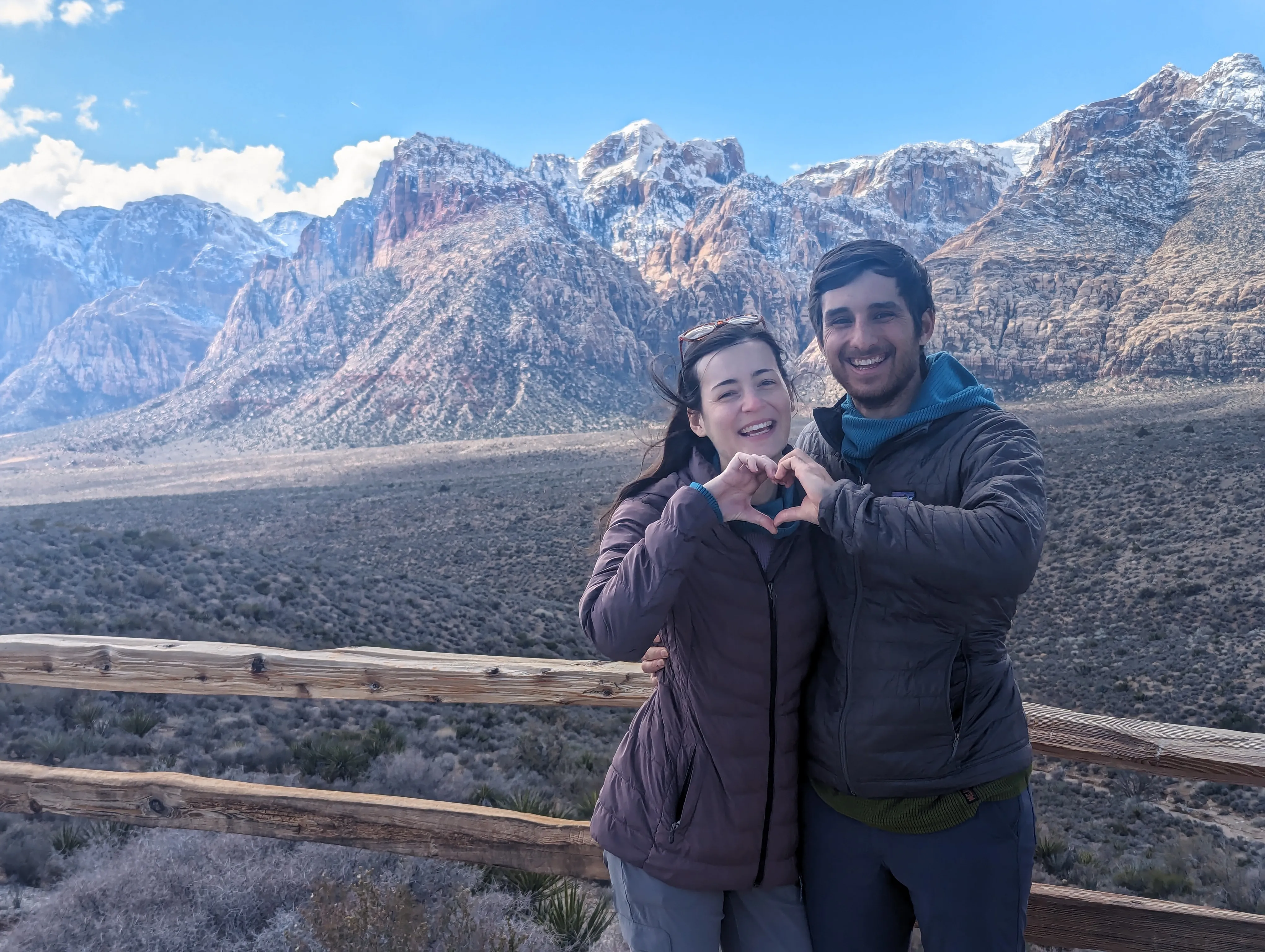 Steve told us to take this for our future wedding website